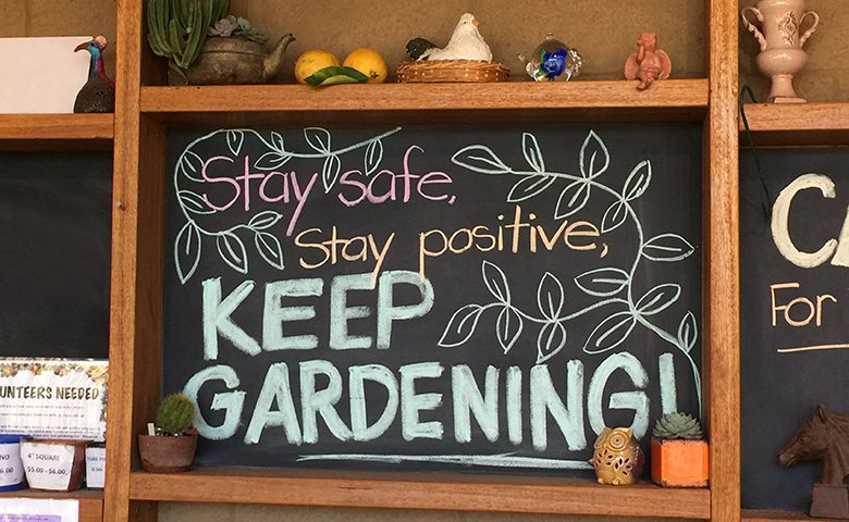 keep gardening